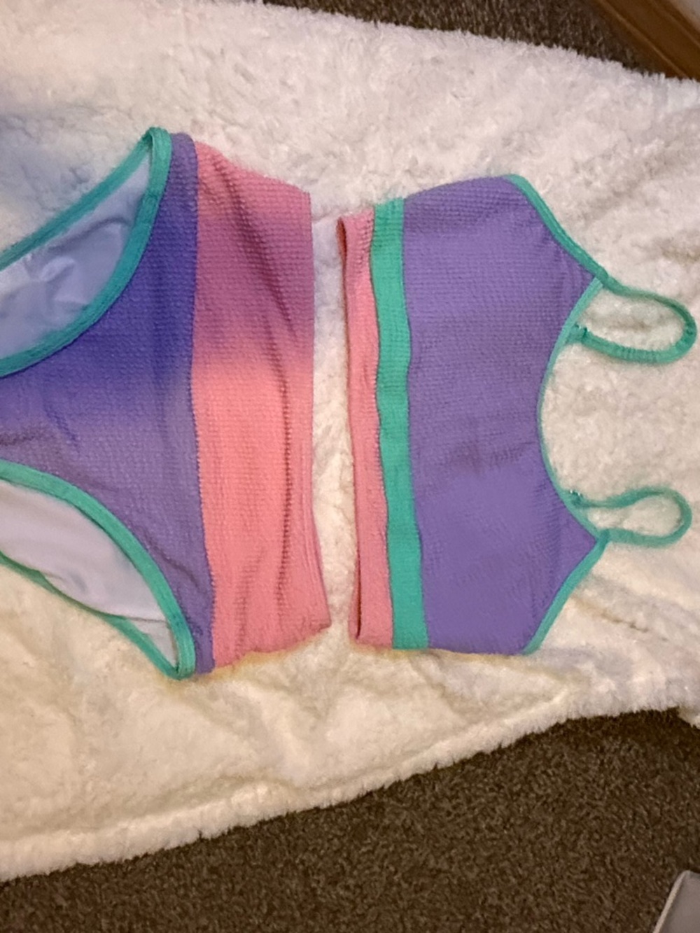 Pink Lily Soft Pink Swimwear Top